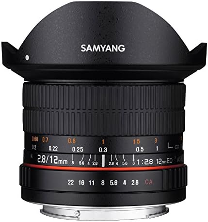 Samyang 1112102101 Lente F2.8 de 12 mm para Canon M