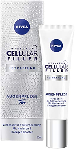 Nivea Cellular Filler + Firming Anti-Arage Hidration Eye Cream com ácido hialurônico 15ml