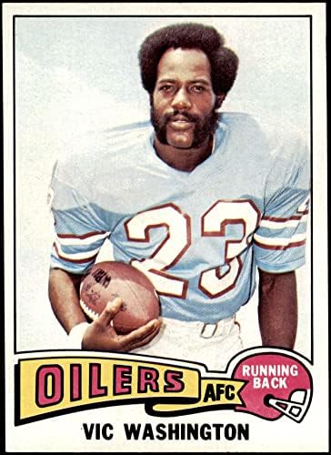 1975 Topps # 83 Vic Washington Houston Oilers NM/MT Oilers Wyoming