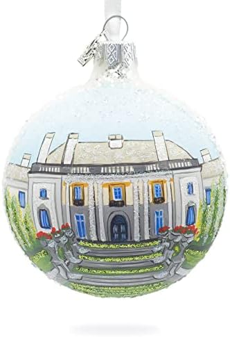 Nemours Estate, Wilmington, Delaware, USA Glass Ball Christmas Ornamento de 3,25 polegadas