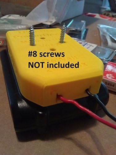 Dock Power para Dewalt DCB20X Battery, Wired 16AWG, PN# D20-PD