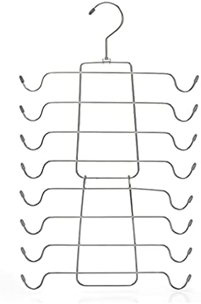 Cabides de várias camadas sawqf para roupas de roupas de roupas íntimas de roupas de metal de roupas de metal