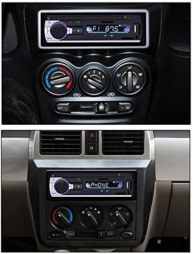 12V estéreo de carro, carro de 12V LCD Hands Hands Free MP3 Music Player USB Radio Head Unit com controle remoto