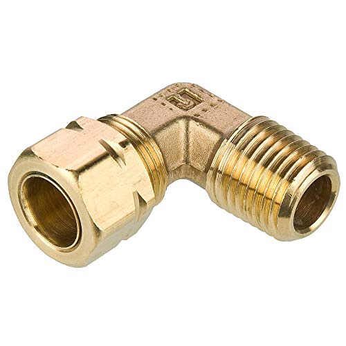 Parker Hannifin 169CA-5-2 FORTE DE COMPRESSÃO DE COMPRESSÃO DE COMPRESSÃO DE COMPRESSÃO DE BRASS FORGENTES, TUBO DE COMPRESSÃO