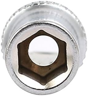 Aexit de 1/4 de polegada Ferramentas operadas com manualmente, acionamento de 6 mm de 6 mm de impacto de impacto de 6 pontos Silver