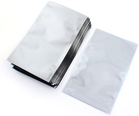 QTQGOITEM 100pcs 3,5 x 6 Pacotes de bolsas de blindagem antiestática Packagings Open