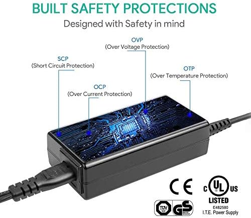 Adaptador CA de 24V CA compatível com Samsung HW-R650 HW-R550 HW-R530 HW-Q60R HW-Q60T HW-Q6CR HW-Q6CT HW-Q67CT HW-R60C HW-R60M HW-R50C