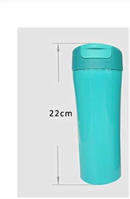 Twdyc simples de caneca moderna de viagem Modern Tumbler Flip tampa - Thermos Coffee Cop Cup Flask de acampamento com