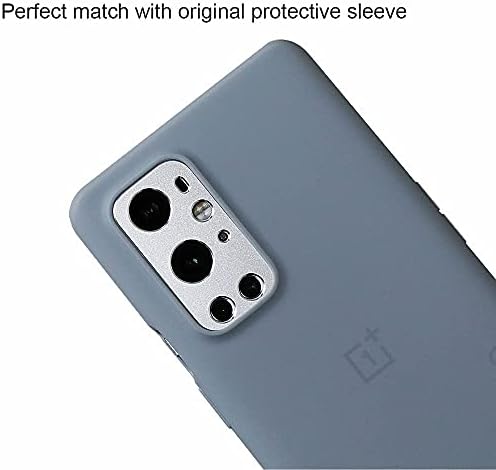 Protetor de lente da câmera iBywind Compatível com o OnePlus 9 Pro, 2 pacote, cobertura completa da câmera de câmera de metal escudo,