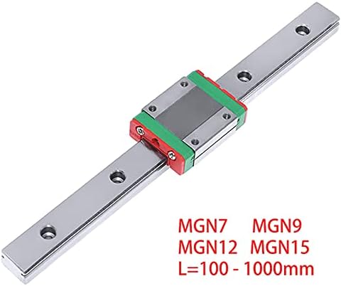 Wuxun Professional 1PC MGN9 Guia linear+1PC MGN9H Carriagem, MGN12 MGN7 MGN15 MGN9 100-1000mm Miniatura linear linear