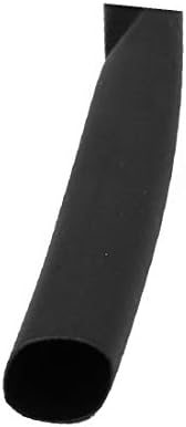 X-Dree calor encolhida por fio de tubo de tubo Manga de cabo de 15 metros de comprimento 4,5 mm DIA Black (manicotto