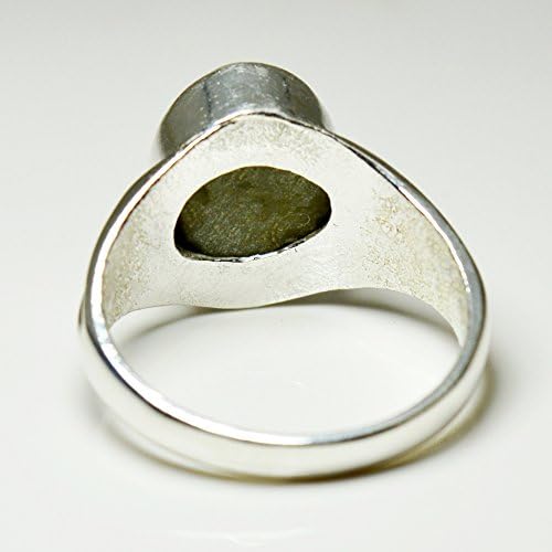 GemsonClick Escolha sua astrologia de pedras preciosas e astronomia anéis de prata esterlina formato oval de 7 card