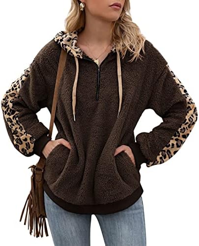 Camisolas femininas 2023 Pullover leopardo impressão de suéter de suéter de suéter de camisola de camisola de camisola de camisola