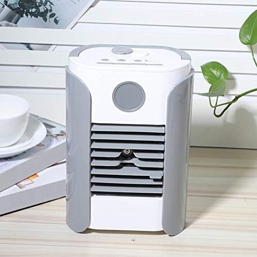 Ventilador de ar condicionado portátil Home Resfriagem Fã de umidificação Spray Air Cooler Mini Condicionador USB Charging