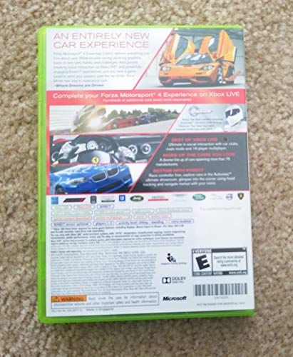 Forza 4 para Xbox 360 DVD SD