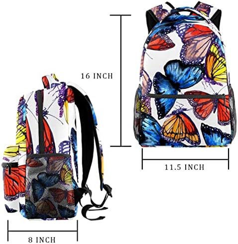Mochila de viagem VBFOFBV para mulheres, caminhada de mochila ao ar livre esportes mochila casual Daypack, arte colorida