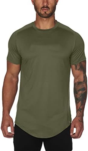 Camisa de vestido para homens de verão masculino de cor sólida camisa superior slim fit manga curta camisa de pescoço