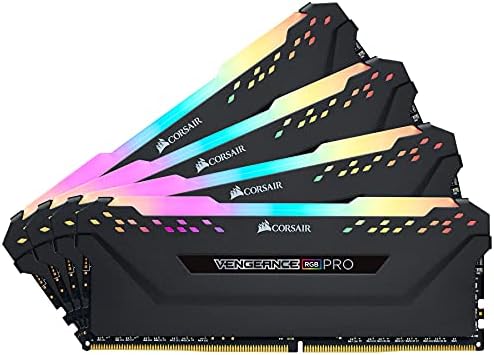 Corsair Vengeance RGB Pro 64GB DDR4 3200 C16 Memória da área de trabalho - preto