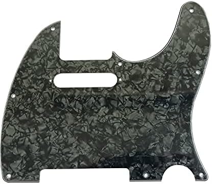 Hengyee 8 buracos Pickguard Guitar Plate para EUA/Americana Méxica Made Fender Standard Telecaster Modern Style Electric