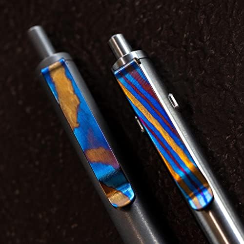 Big Idea Design Titanium Damasco Pen Clip