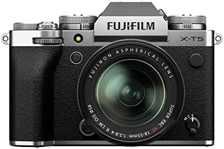 Fujifilm X-T5 Câmera digital sem espelho xf18-55mm Kit de lente-prata