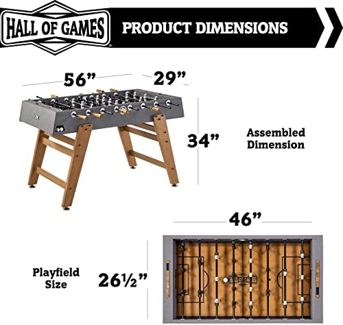 Hall of Games Pebolball Table - vários estilos