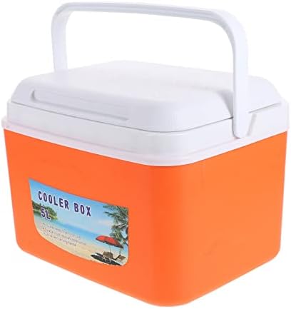 Frias portáteis de armazenamento de alimentos para refrigerador: 5L para piqueniques e churrascos azul