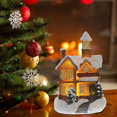 Acessórios para festivais de cenas de cenas de 3 PCs Kisangel decoração de cabine de neve de boneca pequena miniatura em miniatura