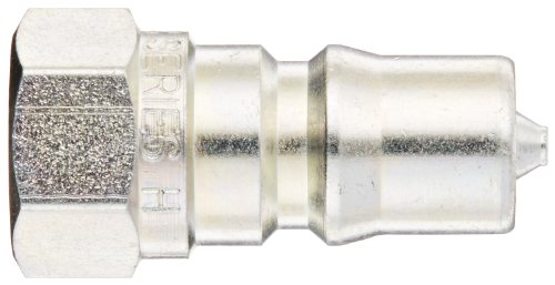 Válvula Dixon H1F1 Aço ISO -B Intercâmbio de encaixe hidráulico, mamilo, 1/8 acoplamento x 1/8 - 27 NPTF fêmea