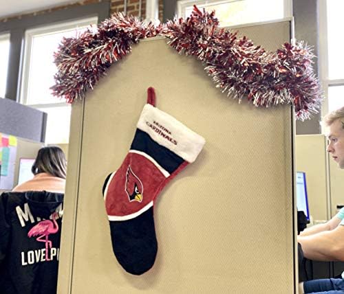 Foco NFL Christmas Stocking - Plush Limited Edition Holiday Stocking - Represente o NFC East e mostre seu espírito de