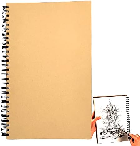 Desenho profissional esboço de papel/caderno grosso notebook Artista Sketch Pad/Lápis Desenho Noto/Ideal para Crianças,