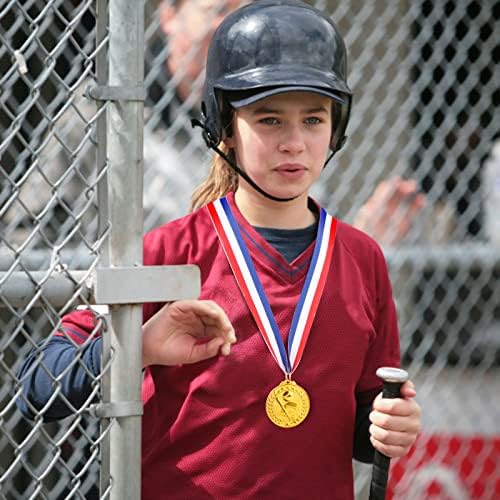 Medalhas de beisebol do Abaokai 12 Pieces Gold Award para jogos esportivos infantis, favores de festa, 2 polegadas