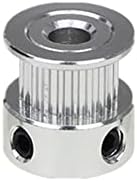 Roda de polia de tempo dmeizhen Printina 3D Impressora GT2 20teets Bore 4/5/6/6,35/8mm 2GT Polia de alumium de alumium FIT para GT2-6/10mm Cinturão síncrona aberta, menos execução e mais estábulo