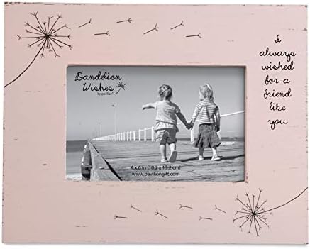 Pavilion Gift Company Friend Like You Pink Rustic 4x6 Picture Frame