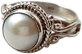 Tamanho 5 Ringos Pacote de moda antiga metal lady vintage anel de tendência anéis de jóias midi anel