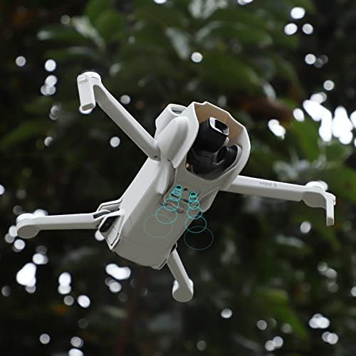 Lente ZG550 Capuz Anti-Glare Lente Tampa Acessórios de drones de tampa protetora Gimbal Cap para Mini 3