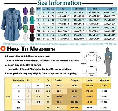 LytryCameV Bloups for Women Fashion 2023 Casual Casual Casual Tops de negócios Camisas de negócios Túnica de blusa de trabalho solta