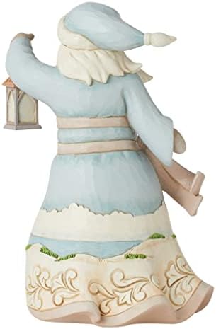 Enesco Jim Shore Heartwood Creek Coastal Papai Noel com Feliz Cena de Farol, 7,99 polegadas, multicolor