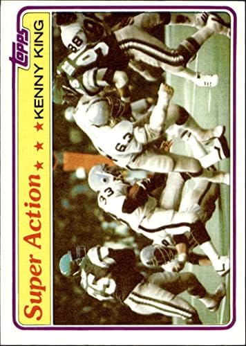 1981 Topps 234 Super Action Kenny King Oakland Raiders NM Raiders Oklahoma