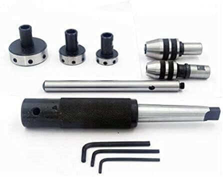 Torno de torneira kit de tapta e dado Kit mt2 shank threading tapping Set Imperial