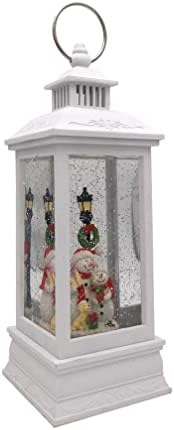 Victory Creative Snowman Musical Water Globe Lantern 11