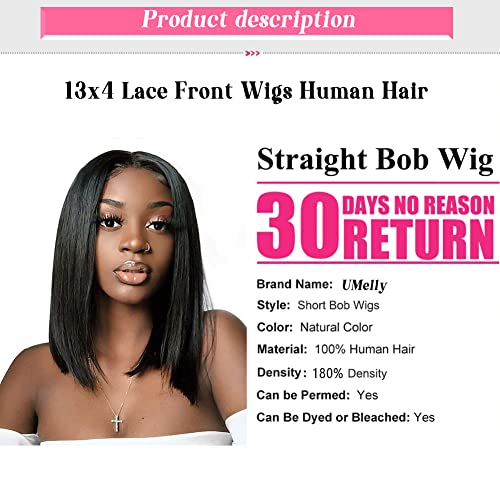 13x4 perucas dianteiras de renda perucas de cabelo humano para mulheres negras Bob Wigs retos cabelos humanos bob peruca hd perucas