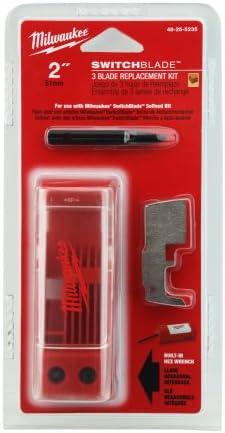 Milwaukee 48-25-5235 Kit de substituição de lâmina de 3 polegadas 3 polegadas 3