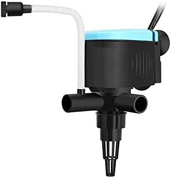 Kulife Aquarium Powerhead 300 Gph circulando bomba de água para tanques de peixes de 70 a 100 galões com recursos de