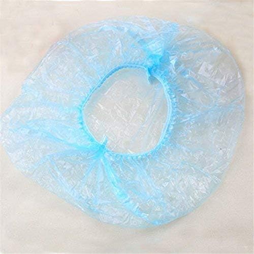 Conjunto de touca de chuveiro reutilizável de 3pc com elástico para homens e mulheres