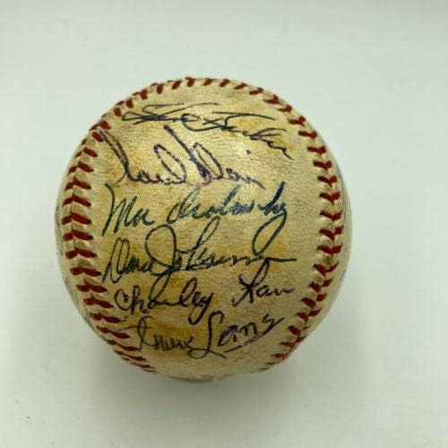 1966 Baltimore Orioles World Series Champs Team contratou Al Baseball com JSA COA - Bolalls autografados