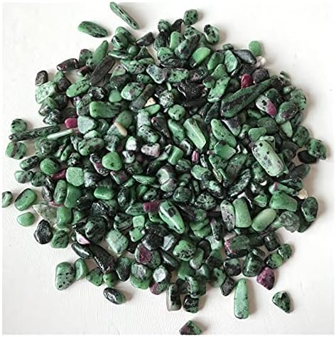 Binnanfang AC216 50G 4 Tamanho Vermelho e verde Tesouro de Cristal de cascalho de areia natural Degáusa Cristal de