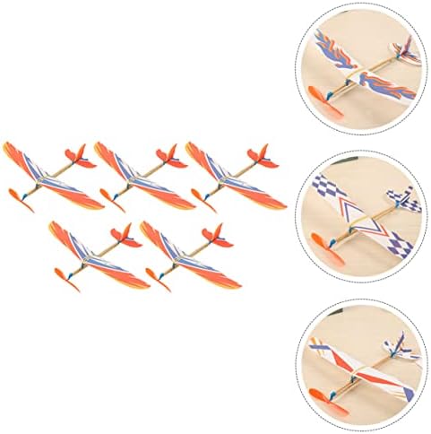Toyandona Paper Glider Planes de brinquedo Slingshot Foam Airplane -Funny DIY - deixe manter o telefone celular e