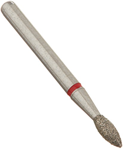 Burs de diamante de diamante com vários usuários de Crosstech 368/016f, shank de aperto de fricção, coragem fina, futebol