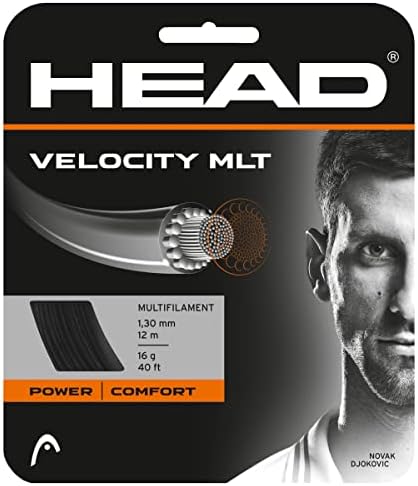 Velocidade da cabeça MLT Tennis Racket String 40 'Definir corda de raquete multifilame